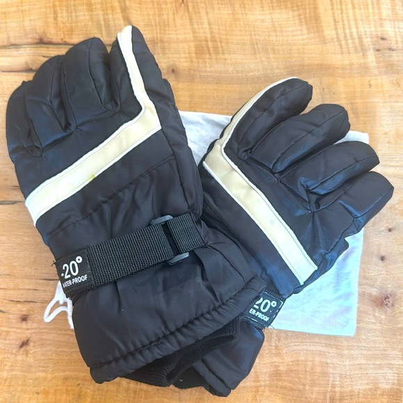 Other - Ski Gloves Fleece-lined for Snowboarding or Skiing Unisex M/L